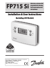 Danfoss FP715Si Temperature Controller Manual (36 pages)