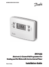 Danfoss FP715Si Temperature Controller Manual (20 pages)