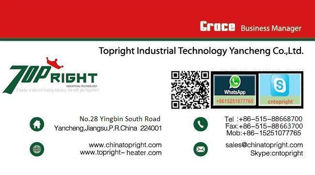 Topright industrial business card