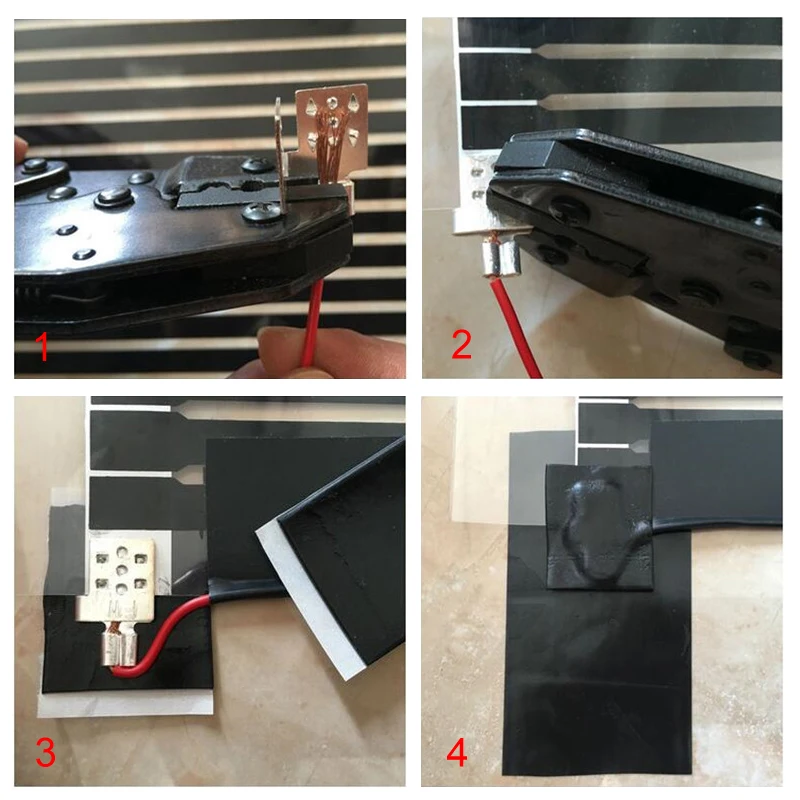 Heating film wiring plan C