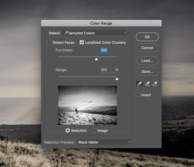 Summer to Winter conversion in Adobe Photoshop