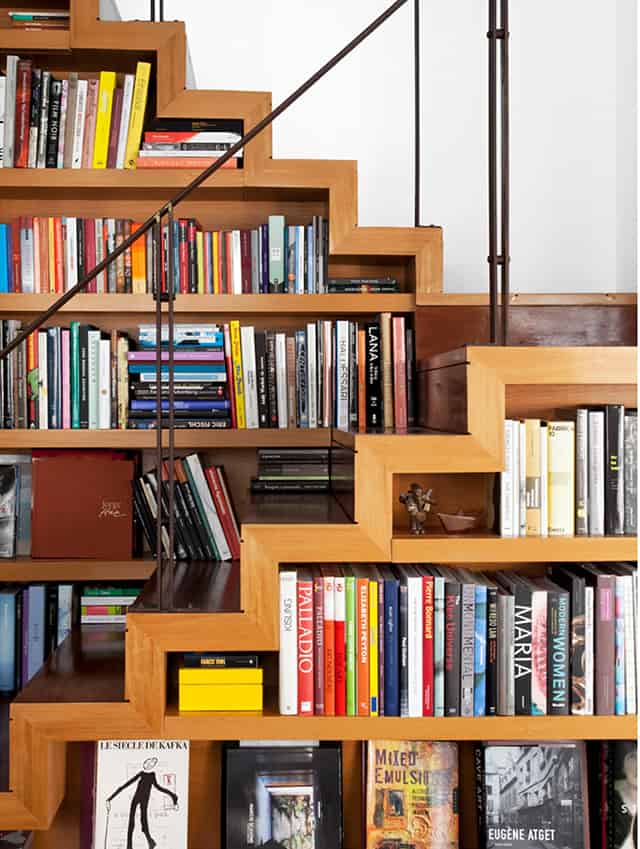 Zig Zag Book Staircase