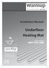 Underfloor Heating Mat