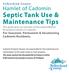 Septic Tank Use & Maintenance Tips