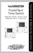 Fused Spur Time Switch