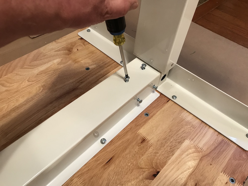 Husky Adjustable Height Work Table