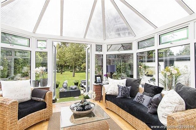 Popular: Conservatories are a common feature as they are quick to put up and do not usually require planning permission