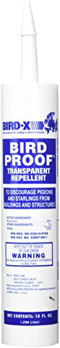 Bird repelling gel for pigeons