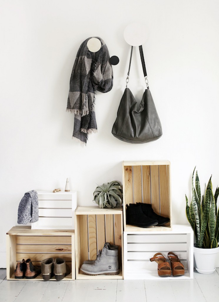 15 Excellent DIY Shoe Storage Projects to Get Your Apartment Organized 