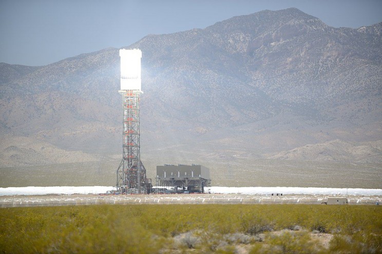 solar power plants tower