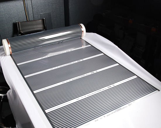 Heating film - efficient underfloor PTC heating technology. -- CU, UL, CE, NRTL, ISO9001 (1)