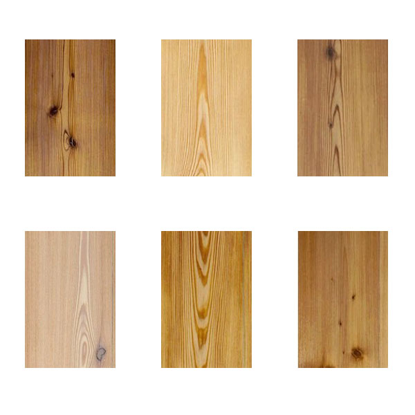 ABCD grade interior larch plank wood flooring