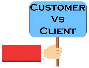 Client Vs Customer