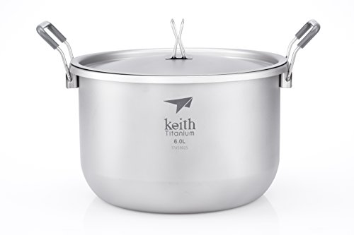 Keith Titanium Ti8301 Pot - 6.0 L