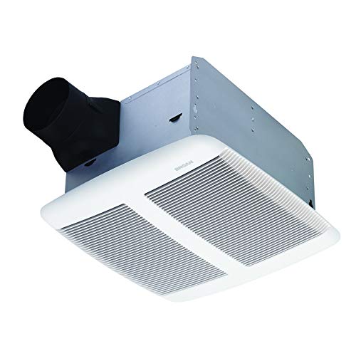 Broan Sensonic Bathroom Exhaust Fan with Bluetooth Speaker, ENERGY STAR Certified, 1.0 Sones, 110 CFM, White