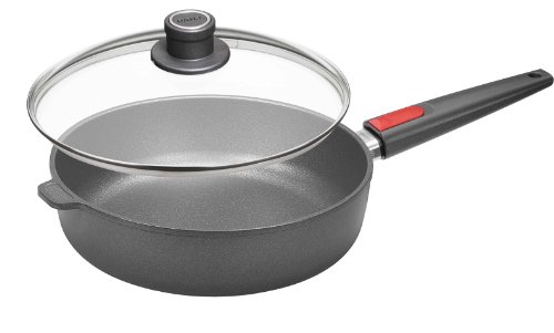 Woll Nowo Titanium Sauté Pan with Detachable Handle and Lid, 11-Inch