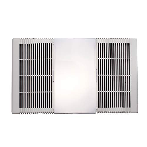 Broan-Nutone  665RP  Heater, Fan, and Light Combo for Bathroom and Home, 4.0 Sones, 1300-Watt Heater, 100-Watt Light, 70 CFM