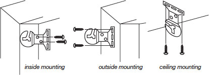 Bracket Location & Installation - Mounts