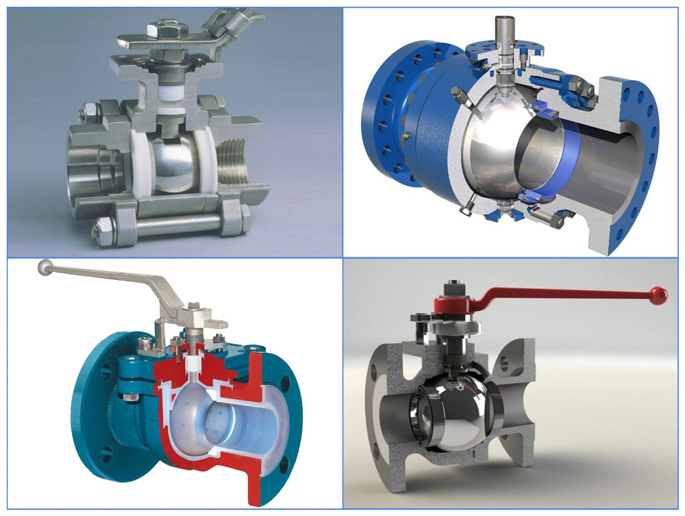 Типы шаровых кранов большого диаметра