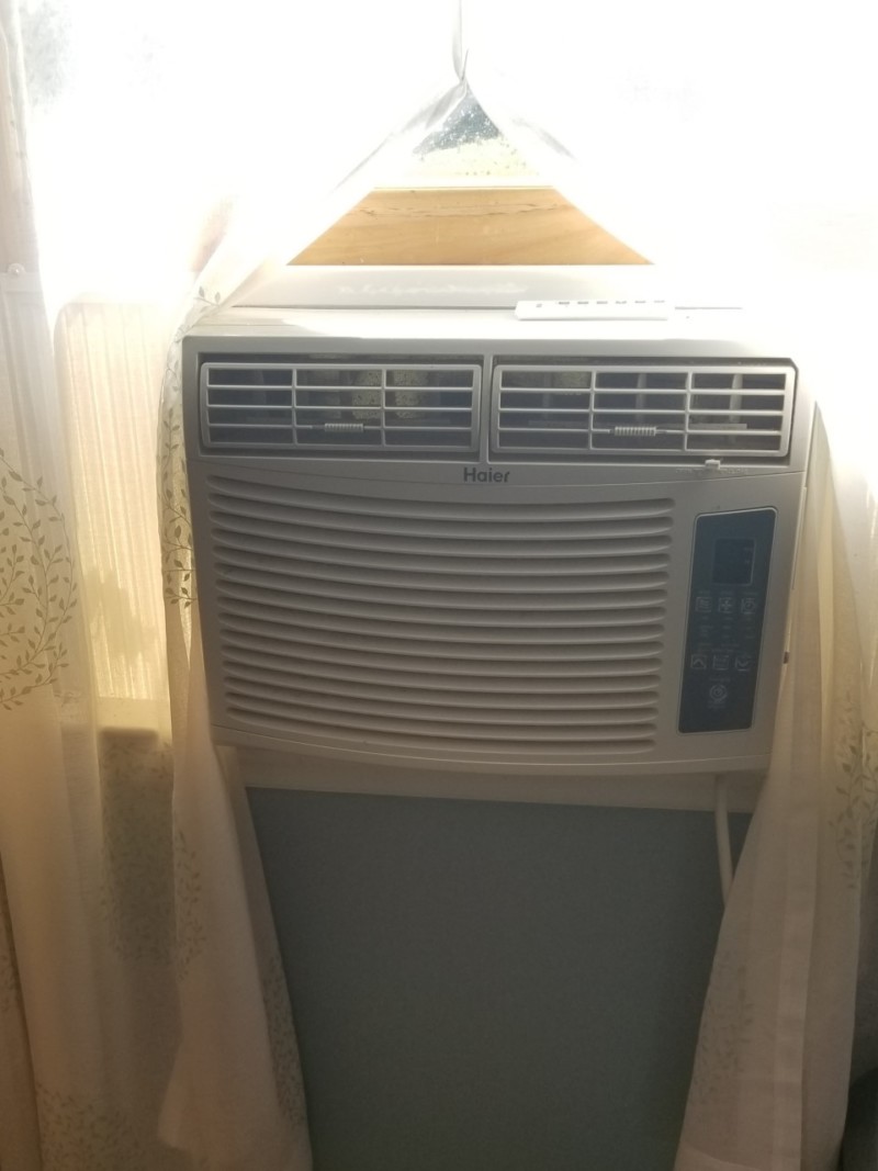 window unit air conditioner winter treatment