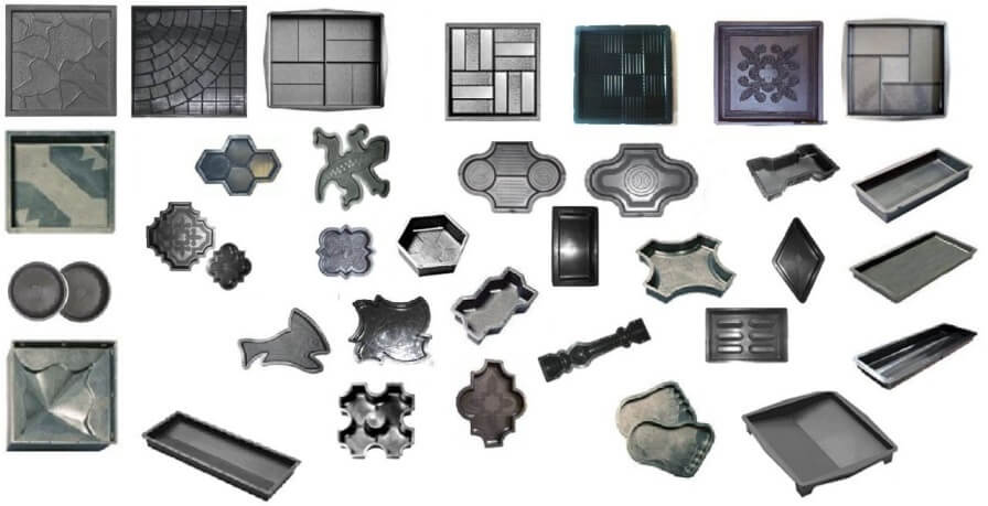 Формы для тротуарной плитки