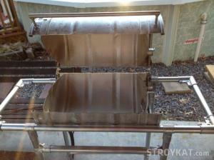 Процесс изготовления мангала-барбекю
