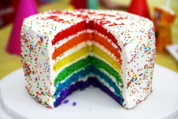 Page big rainbow sweet cake01