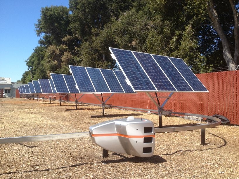 поворотное устройство для солнечной батареи