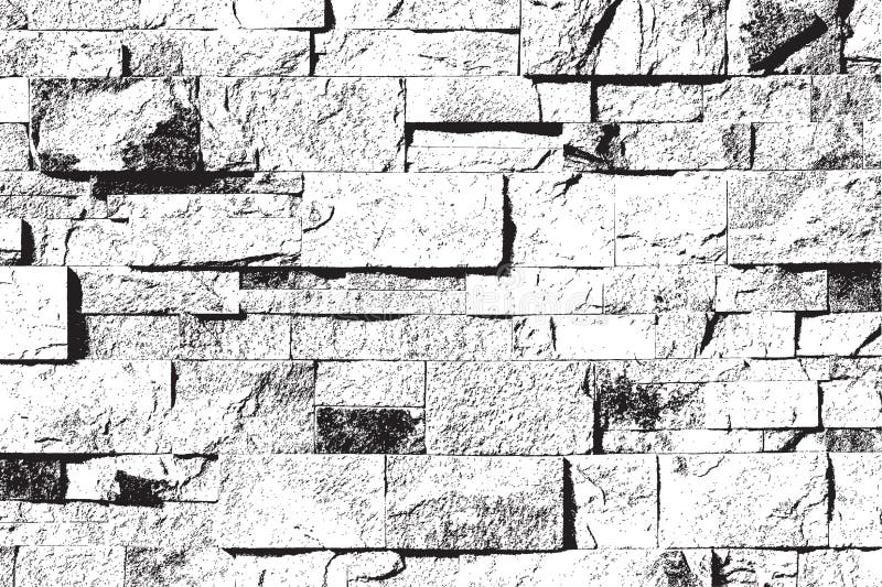 Decorative Stone Wall. Overlay Texture for your design. EPS10 vector royalty free illustration
