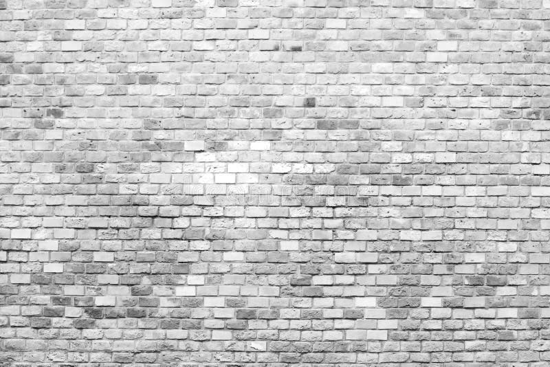 White brick wall royalty free stock images