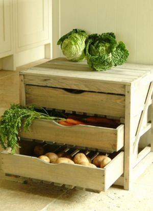 Как сделать ящик для хранения овощей
