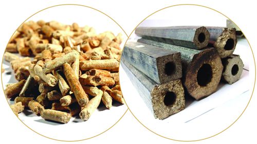 wood pellets vs briquettes