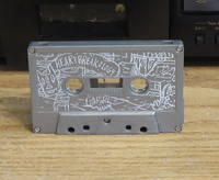 Pad print template for opaque coloured cassettes