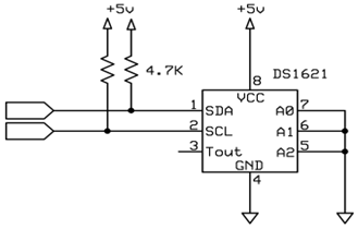 Digital Temperature Sensor Circuit