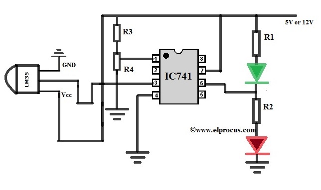 Temperature Sensor Circuit 