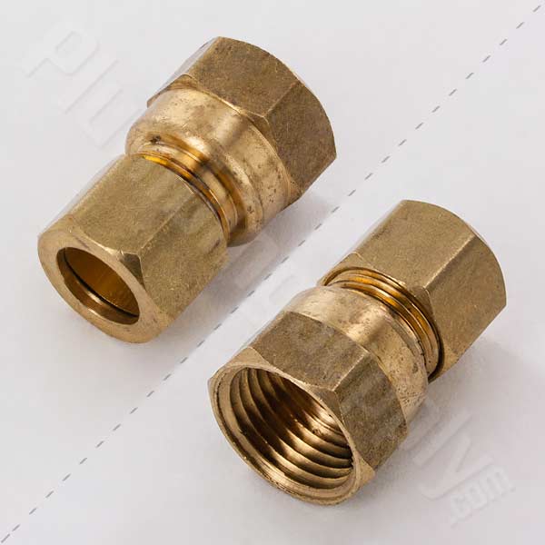 Brass Compression x FIPS Adapter