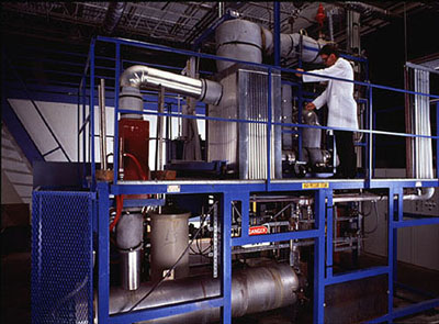 Figure 12-7. Experimental boilers are used to evaluate chemical treatment programs under rigorous conditions.