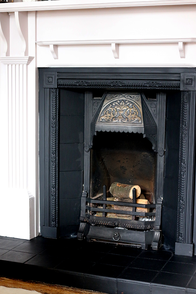 Updating and restoring a Victorian fireplace
