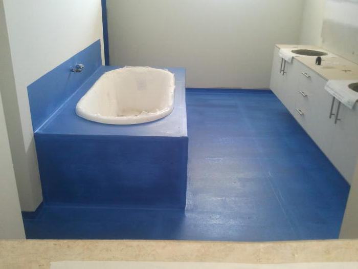 гидроизоляция стен ванной комнаты под плитку 