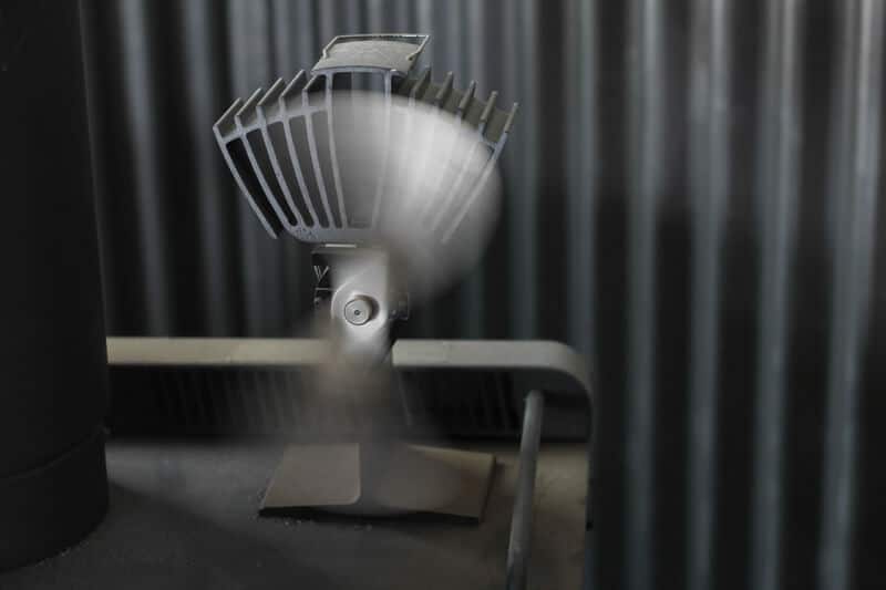 non electric wood stove fan